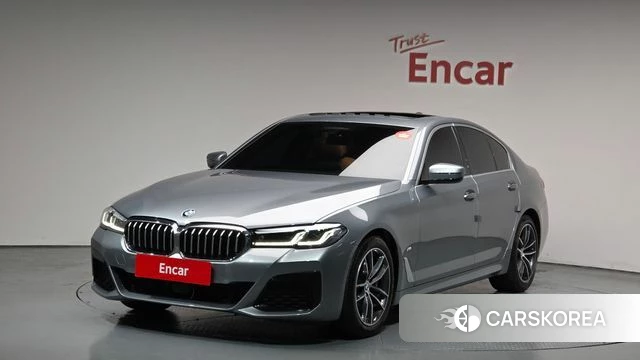 BMW 5 Series (G30) 2023 Серый из Кореи