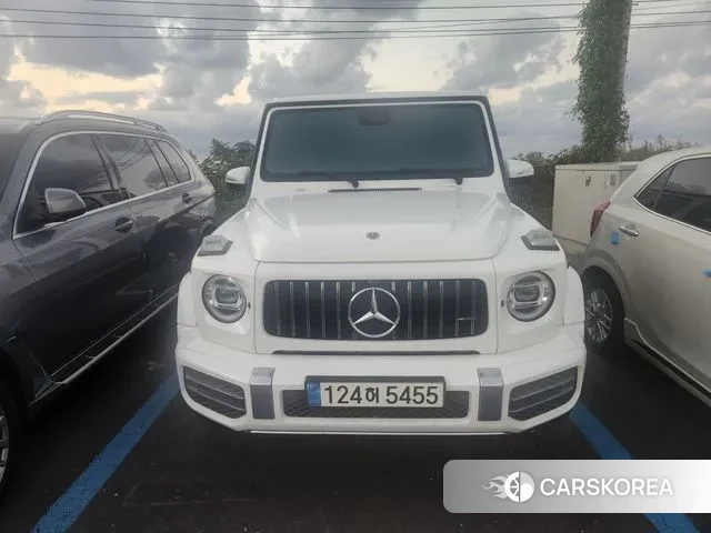 Mercedes-Benz G-Class W463b 2021 Белый из Кореи