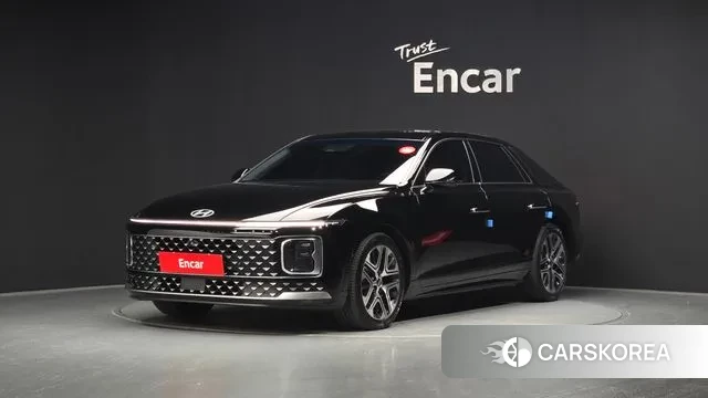 Hyundai Grandeur (GN7) 2023 Черный из Кореи