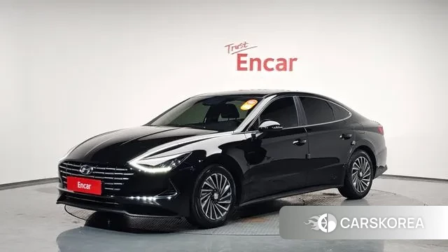 Hyundai Sonata Hybrid (DN8) 2021 Черный из Кореи