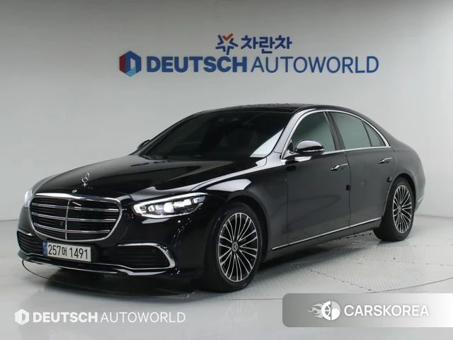 Mercedes-Benz S-Class W223 2021 Черный из Кореи