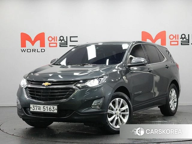Chevrolet (GM Daewoo) Equinox 2019 Серый из Кореи