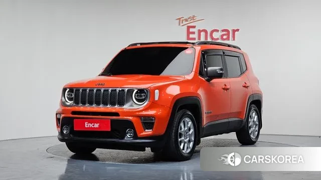 Jeep Renegade 2020 Оранжевый из Кореи