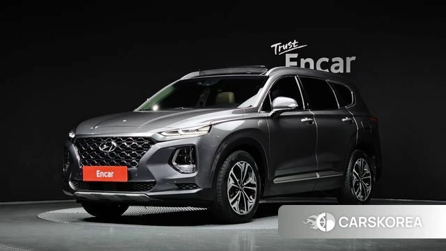 Hyundai Santa Fe TM 2019 Серый из Кореи