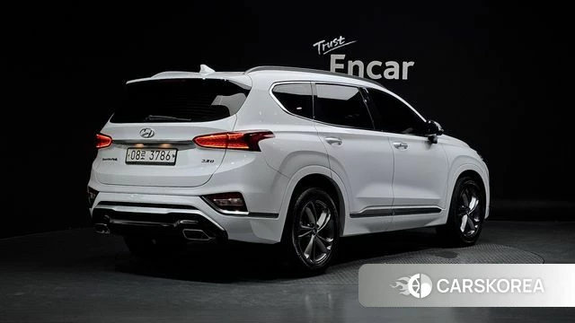 Hyundai Santa Fe TM 2018 Белый из Кореи