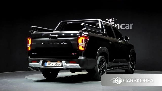 Ssangyong The New Rexton Sports Cannes 2022 Черный из Кореи