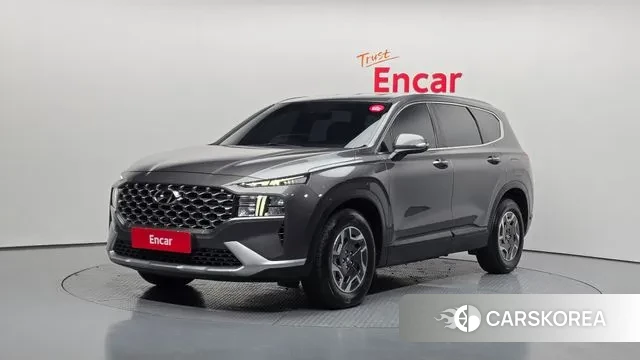 Hyundai The New Santa Fe 2022 Серый из Кореи