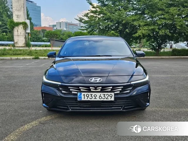 Hyundai The New Avante (CN7) 2023 Черный из Кореи