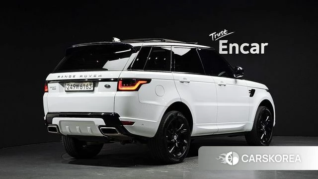 Land Rover Range Rover Sport 2nd Generation 2019 Белый из Кореи
