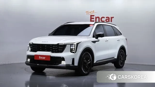 Kia The New Sorento 4th Generation 2024 Белый из Кореи