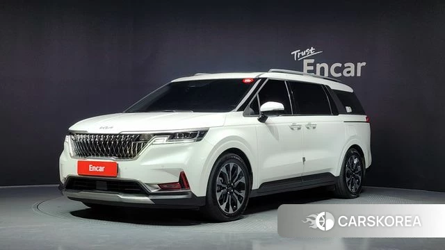 Kia Carnival 4th generation 2021 Белый из Кореи