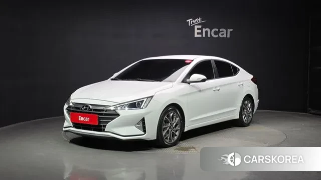Hyundai The New Avante AD 2019 Белый из Кореи
