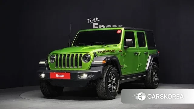 Jeep Wrangler (JL) 2020 Зеленый из Кореи