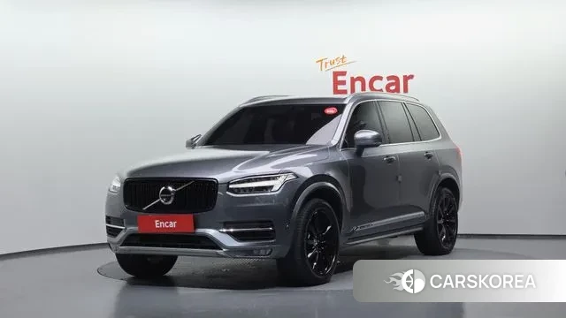 Volvo XC90 second Generation 2018 Серый из Кореи
