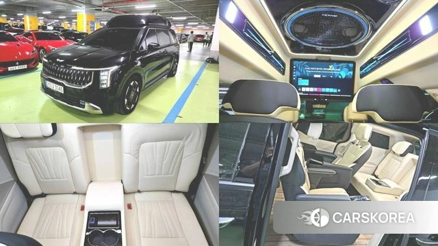 Kia The New Carnival 4th Generation 2024 Черный из Кореи