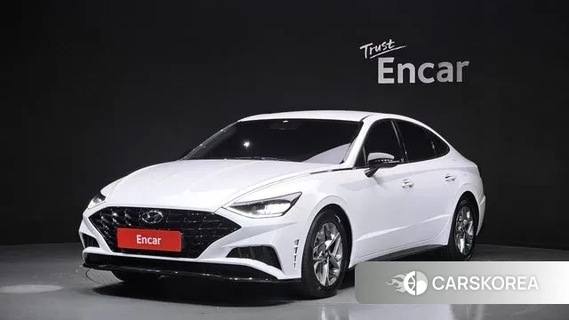 Hyundai Sonata (DN8) 2022 Белый из Кореи