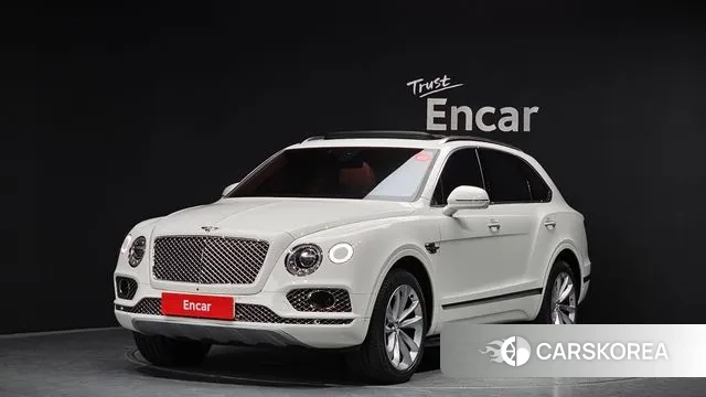 Bentley Bentayga 2020 Белый из Кореи