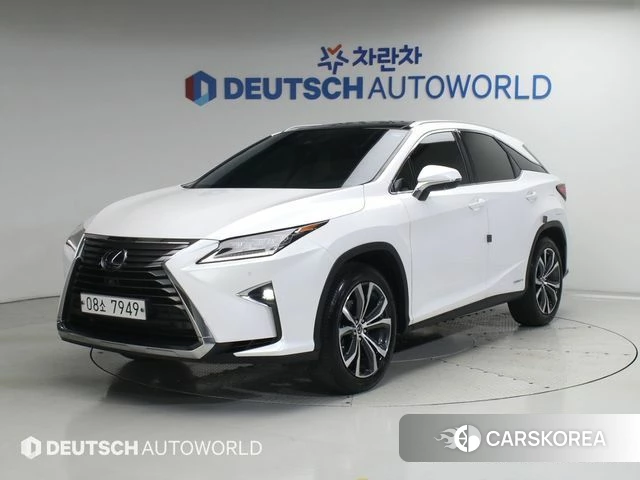 Lexus RX450h 4th generation 2018 Белый из Кореи