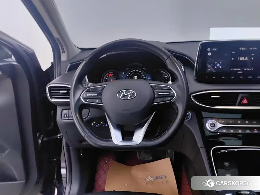 Hyundai Santa Fe 2022 Черный из Китая