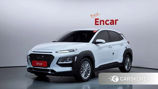 Hyundai Kona 2019 Белый из Кореи