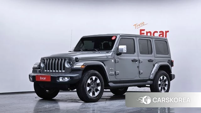 Jeep Wrangler (JL) 2022 Серый из Кореи