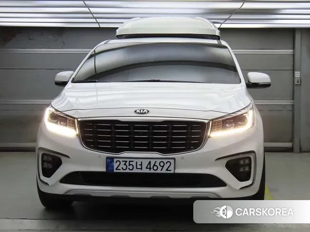 Kia The New Carnival 2019 Белый из Кореи
