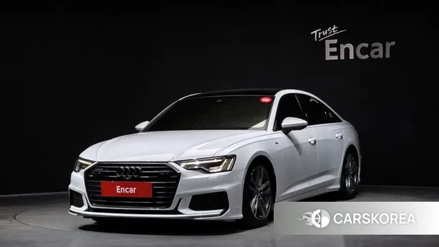 Audi A6 (C8) 2021 Белый из Кореи