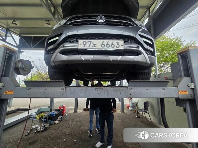 Ssangyong Rexton Sports 2018 Серый из Кореи