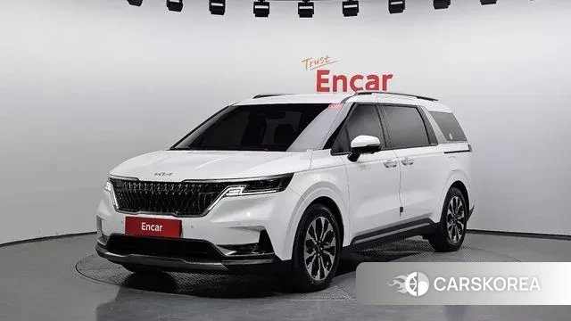 Kia Carnival 4th generation 2023 Белый из Кореи