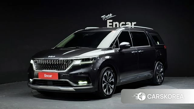 Kia Carnival 4th generation 2022 Серый из Кореи
