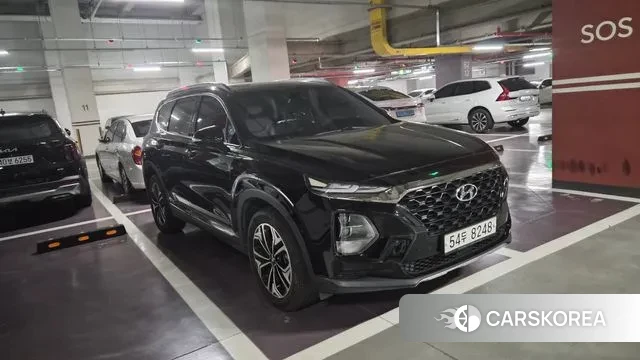 Hyundai Santa Fe TM 2018 Черный из Кореи