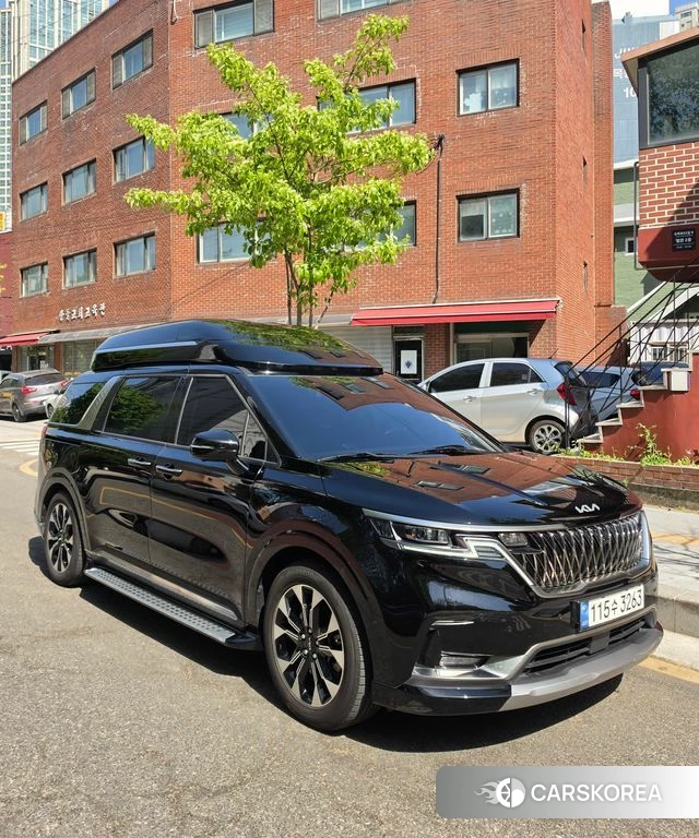 Kia Carnival 4th generation 2021 Черный из Кореи