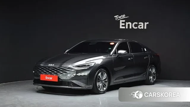 Kia K8 Hybrid 2022 Серый из Кореи