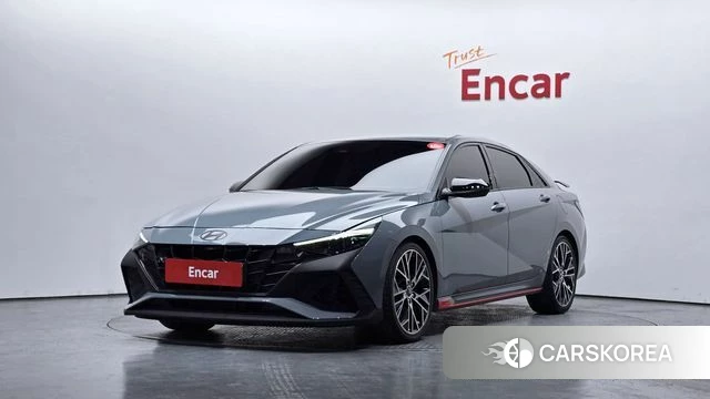 Hyundai Avante (CN7) 2022 Серый из Кореи