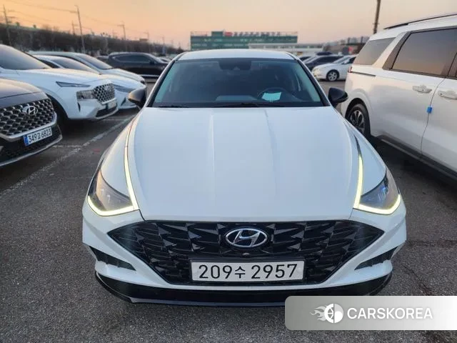 Hyundai Sonata (DN8) 2022 Белый из Кореи