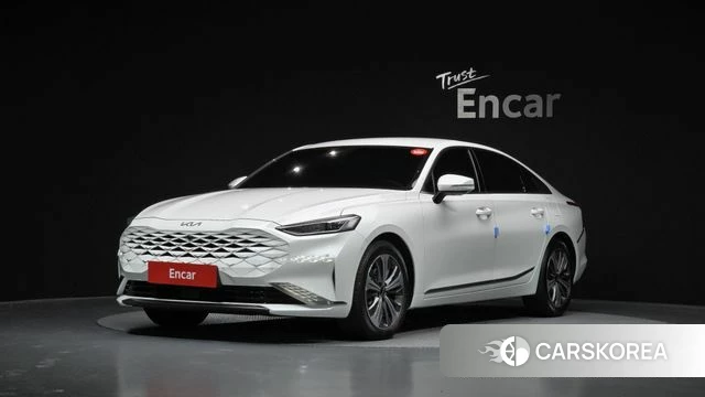 Kia K8 Hybrid 2021 Белый из Кореи