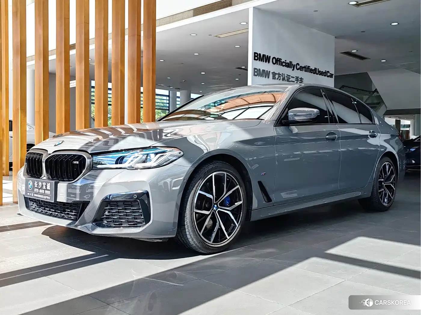 BMW 5 series 2022 Silver/gray из Китая