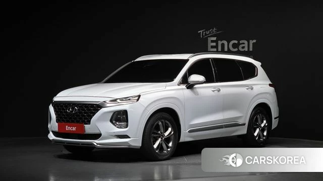 Hyundai Santa Fe TM 2018 Белый из Кореи