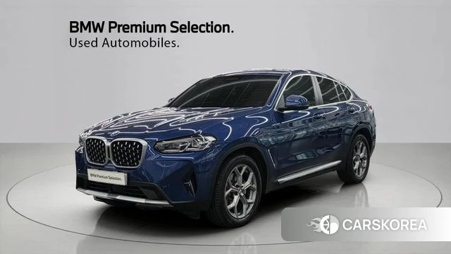 BMW X4 (G02) 2022 Синий из Кореи