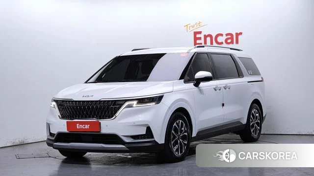 Kia Carnival 4th generation 2023 Белый из Кореи
