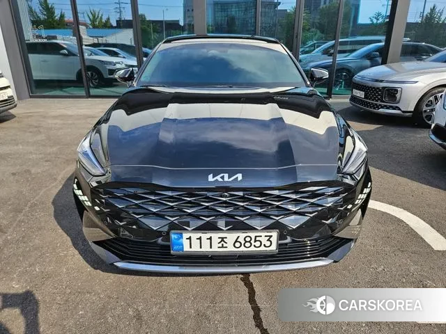 Kia K8 Hybrid 2022 Черный из Кореи