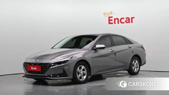 Hyundai Avante (CN7) 2020 Серебристо-серый из Кореи