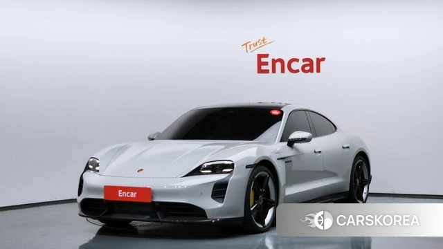 Porsche Taycan 2021 Серый из Кореи