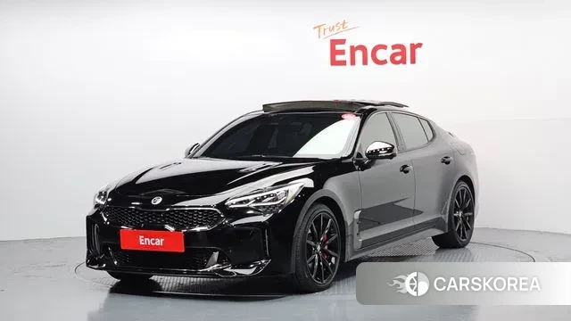 Kia Stinger Meister 2022 Черный из Кореи