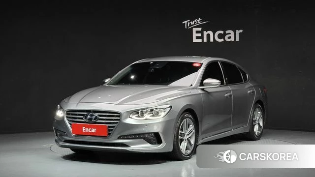 Hyundai Grandeur IG 2018 Серебристо-серый из Кореи