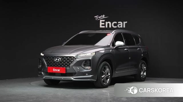 Hyundai Santa Fe TM 2018 Серый из Кореи