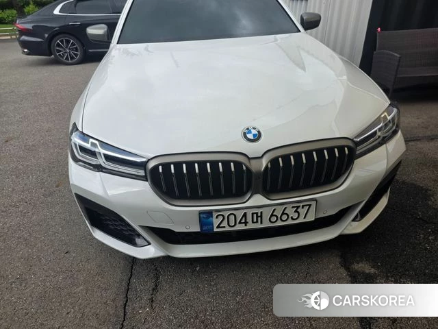 BMW 5 Series (G30) 2022 Белый из Кореи