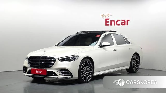 Mercedes-Benz S-Class W223 2021 Белый из Кореи