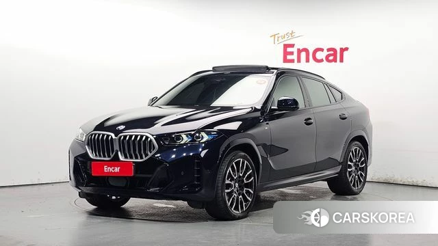 BMW X6 (G06) 2024 Черный из Кореи