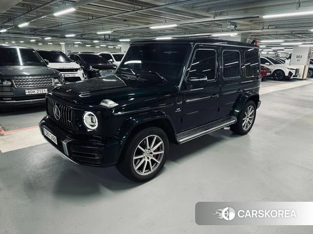 Mercedes-Benz G-Class W463b 2021 Темно-зеленый из Кореи